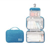 RH261 Foldable Travel Dry and Wet Separation Washing Bag(Lake Blue)
