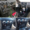 Car Audio Modified Multi-purpose Storage Box Cup Holder(Double-layer Box)