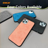 For iPhone 11 Pro Max ENKAY ENK-PC030 Business Series Fabric Texture PU Leather + TPU Soft Slim Case Cover(Grey)