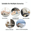 Press Inflatable Leg Rest Pillow Waist Cushion Portable Travel Back Cushion 48x43x19cm