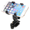 360 Degree Rotation Universal Mobile Phone Bicycle Clip Holder Cradle Stand, Clip Support Phone Width: up to 10cm(Black)