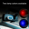 Car Solar Energy Anti-theft Device LED Warning Light (Blue)