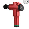 Muscles Relax Massager Portable Fitness Equipment Fascia Gun, Specification: 6212 12 Gears Red(EU Plug)