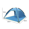 3 Sides Ventilated Spacious Outdoor Big Tent Sunscreen Rainproof Tent,Style: Detachable Base Fabric