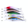 HENGJIA MI107 8cm/6g Simulation Hard Baits Fishing Lures Tackle Baits Fit Saltwater and Freshwater (3#)