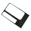 B Style Carbon Fiber Car Water Cup Decorative Sticker for Jaguar F-PACE 2016-2020