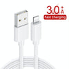 PD04 Type-C + USB Mobile Phone Charger with USB to 8 Pin Cable, EU Plug(White)