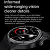 HDT 3 Max 1.6 inch Silicone Band IP67 Waterproof Smart Watch Support Bluetooth Call / NFC(Black)