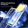For Samsung Galaxy A25 5G Shine High Transparency Acrylic Phone Case(Black)