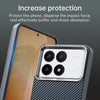 For Redmi K70 Carbon Fiber Series IMD Phone Case(Blue)