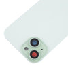 iPhone 15 Back Cover Green with Camera Lens Cover & MagSafe