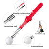 PGM HGB022 Golf Retractable Swing Practice Stick Indoor Golf Sound Assistant Practitioner(Red)