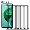 25 PCS Full Glue Cover Screen Protector Tempered Glass Film For Xiaomi Poco M5 / Poco M4 5G / Redmi Note 11E / Redmi 10 5G / Redmi 10 Prime+ 5G / Redmi 11 Prime / Redmi Note 11R / Redmi 11 Prime 5G