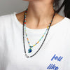Jewelry Bead Chain Butterfly Pendant Mask Anti-Drop Lanyard Necklace Glasses Chain