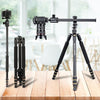 TRIOPO 652 Horizontal Arm Tripod Mount Quick Release Center Column Boom Bracket with Tripod Ball-Head