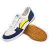 Recreational Sports Training Sneakers Tendon-Soled Antiskid Canvas Shoes, Size: 44/270(White Yellow)