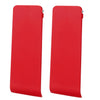 For Nintendo Switch Console 2pcs Replacement Kickstand Back Shell Holder(Red)