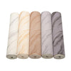 3D Striped Texture Wallpaper Non-woven Deerskin Velvet Marble Thickened Wallpaper, Size:53x950cm(Beige Yellow)