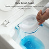 Disposable Toilet Brush Household Toilet Brush with Detergent, Style:Dolphin