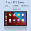X70-1 Car 7 inch IPS Portable Smart Screen Wireless Screen Projection Carplay Android Auto, with Reversing Camera(Black)