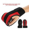 Rehabilitation Fixed Auxiliary Special Gloves Hemiplegia Training Equipment, Style:Paste Buckle Type