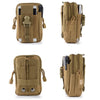 LT-02 Casual Multifunctional Messenger Belt Bag with Shoulder Strap(Soil Color)