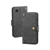 For Alcatel 1 Ultra idewei Retro Texture Leather Phone Case(Black)
