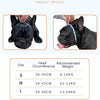 Bulldog Muzzle M Black - Breathable, Drinkable, Anti-Bite, Flat-Face Dogs