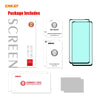 For Redmi 10X 4G/Redmi Note 9 2 PCS ENKAY Hat-Prince 0.26mm 9H 6D Curved Full Screen Eye Protection Green Film Tempered Glass Protector