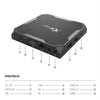X96 max+ 4K Smart TV Box, Android 9.0, Amlogic S905X3 Quad-Core Cortex-A55,4GB+64GB, Support LAN, AV, 2.4G/5G WiFi, USBx2,TF Card, AU Plug