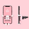 ICARER FAMILY AK-01 Car Air Outlet Cartoon Phone Holder Car Navigation Gravity Support Frame(Pink)