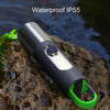 GT10 2000mAh Outdoor Lighting Flashlight Outdoor Waterproof Long Shot Small Flashlight