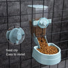 Hanging Cat Feeder & Drinker, Grey, Cage/Kennel Mount