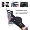 Outdoor Sports Hiking Winter Leather Soft Warm Bike Gloves For Men Women, Size:XL (Red)