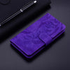 For Redmi K70 / K70 Pro Tiger Embossing Pattern Flip Leather Phone Case(Purple)