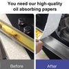 10pcs /Pack Disposable Oil Groove Suction Paper for Cooker Hoods, Spec: 7x90cm Regular