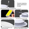 8 inch LED Recessed Indoor Lighting Downlight Round Energy Saving High Brightness Panel Lamp(Warm Light)