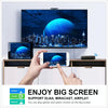 X96Q HD 4K Smart TV Box without Wall Mount, Android 10.0, Allwinner H313 Quad Core ARM Cortex A53 , Support TF Card, HDMI, RJ45, AV, USBx2, Specification:1GB+8GB