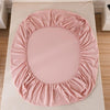 3pcs /Set Cotton Beds Bedspread 4 Seasons Universal Dustproof Slip-proof Bed Sheet With Pillowcase, Size: 180x200cm(Pink)