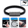XJ-28 3A USB to 8 Pin Creative Bracelet Data Cable, Cable Length: 22.5cm(White)
