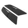 HD-713 1 Pair Car Hood Decorative Stickers Fender Air Vents Sticker(Black)