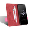 For ASUS ROG Phone 7 Magnetic Clasp Leather Phone Case(Red)