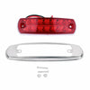 4 PCS MK-338 DC12-24V Truck 12LEDs Side Clearance Maker Light (Red Light)