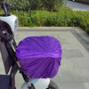 Battery Car Front Basket Rain Cover Bicycle Basket Waterproof Bag Universal, Size: Super Large(Purple)