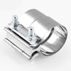 2.5 inch Car Turbo Exhaust Downpipe Stainless Steel Lap Joint Band Clamp