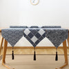 Cotton Linen Tea Table Dining Table Table Flag Retro Tablecloth, Size:30x200cm(Japanese)