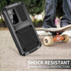 For Samsung Galaxy S25 5G R-JUST Life Waterproof Dustproof Shockproof Phone Case(Black)