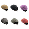 A36 Cartoon Coconut Tree Pattern Retro Hip Hop Without Eaves Sailor Hat Landlord Hat Skullcap, Size:One Size(Dark Gray)