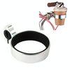 Cycling Bicycle Coffee Cup Holder Milk Tea Cup Holder Aluminum Alloy Bottle Holder(Silver)