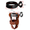 Outdoor Anti Shake Bicycle Water Bottle Holder Cycling Cup Carrier(Brown Net+Black Holder)